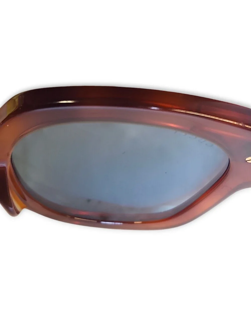 Gucci GG0281S-002 Havana Square Brown Lens Women's Acetate Sunglasses